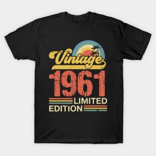 Retro vintage 1961 limited edition T-Shirt